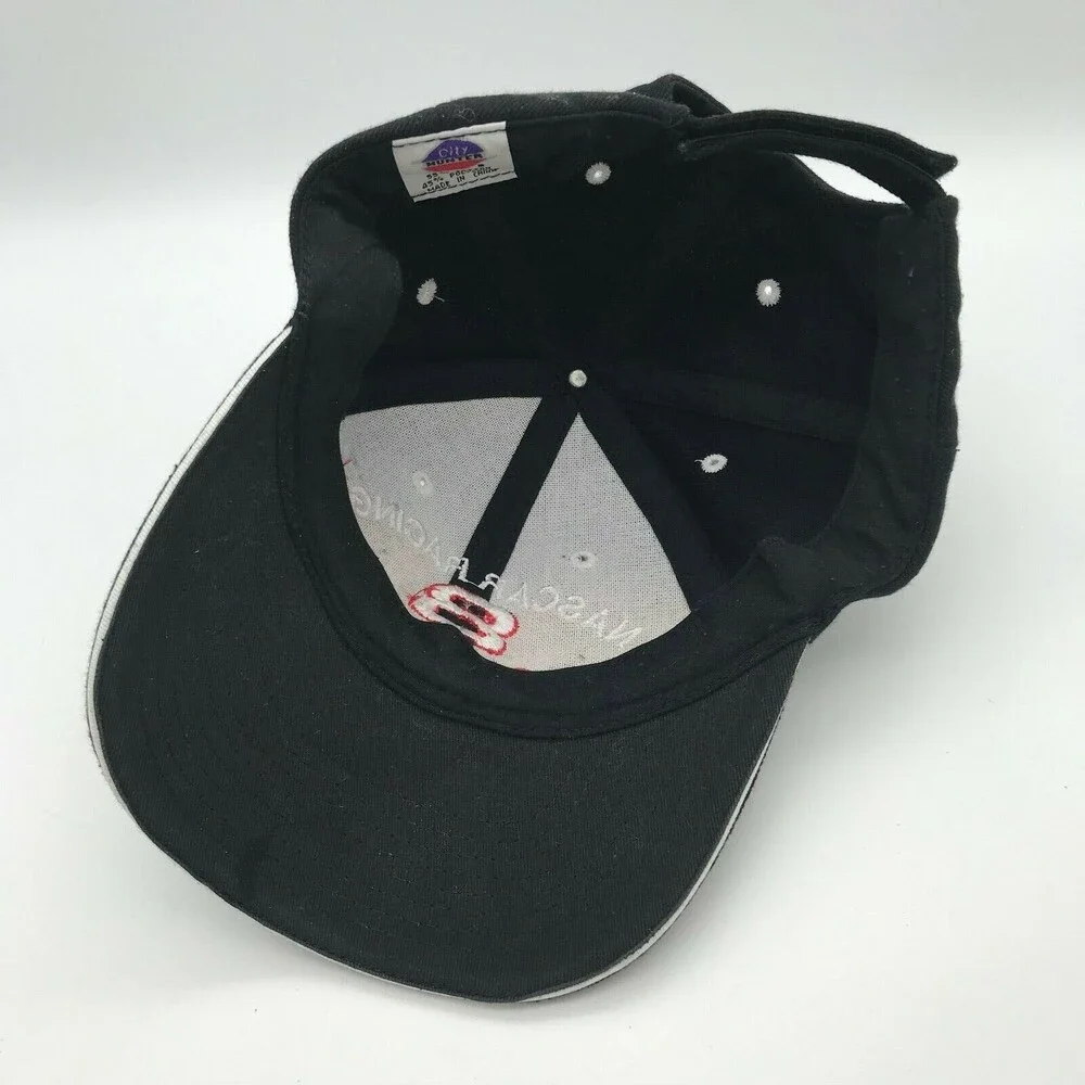 Nascar Racing 8 Dale Earnhardt Jr. Baseball Cap Logo Hook-Loop  Black Unisex Hat
